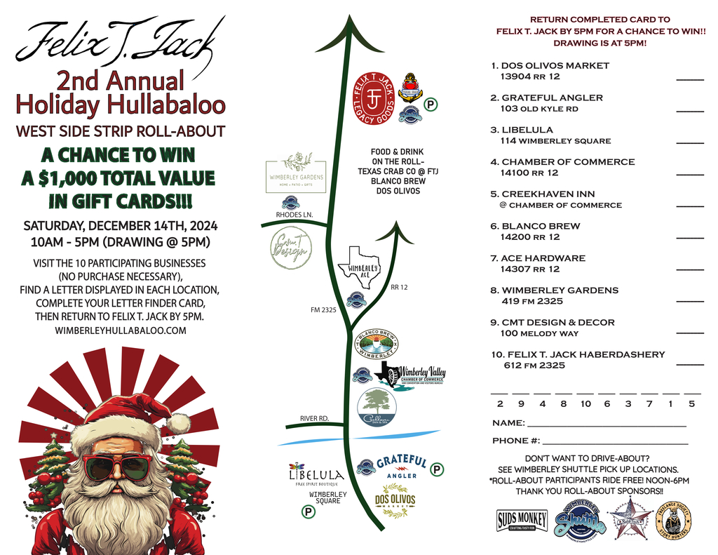 Wimberley 2nd Annual Hullabaloo by Felix T. Jack